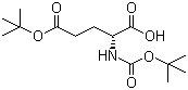 Boc-D-glutamic acid 5-(tert-butyl) ester molecular structure (CAS 104719-63-3)