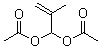 2-Methyl-2-propene-1,1-diol diacetate molecular structure (CAS 10476-95-6)