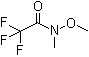 structure of CAS# 104863-67-4, N-Methyl-N-methoxytrifluoroacetamide;N-Methoxy-N-methyltrifluoroacetamide