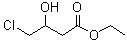 4-氯-3-羟基丁酸乙酯分子结构 (CAS 10488-69-4)
