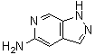 1H-吡唑并[3,4-c]吡啶-5-胺分子结构 (CAS 1049672-75-4)
