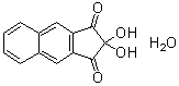 2,2-Dihydroxy-1H-benz[f]indene-1,3(2H)-dione hydrate molecular structure (CAS 1049701-64-5)