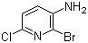 2-Bromo-6-chloro-3-pyridinamine molecular structure (CAS 1050501-88-6)