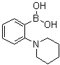 结构式 CAS# 1050505-85-5, [2-(哌啶-1-基)苯基]硼酸