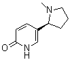 5-[(2S)-1-Methyl-2-pyrrolidinyl]-2(1H)-pyridinone molecular structure (CAS 10516-09-3)