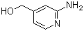 2-Aminopyridine-4-methanol molecular structure (CAS 105250-17-7)