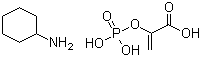 Phosphoenolpyruvic acid cyclohexylammonium salt molecular structure (CAS 10526-80-4)