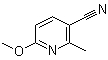 6-Methoxy-2-methyl-3-pyridinecarbonitrile molecular structure (CAS 105277-11-0)