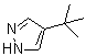 4-tert-Butylpyrazole molecular structure (CAS 105285-21-0)