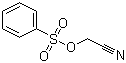 Cyanomethyl benzenesulfonate molecular structure (CAS 10531-13-2)