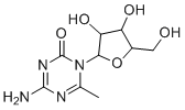 6-Methyl-5-Azacytosine Pentose molecular structure (CAS 105330-94-7)