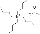 Tetrabutylammonium acetate molecular structure (CAS 10534-59-5)