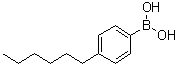 4-Hexylphenylboronic acid molecular structure (CAS 105365-50-2)