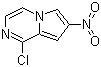 结构式 CAS# 1053656-45-3, 1-氯-7-硝基吡咯并[1,2-a]吡嗪
