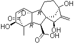 15beta-羟基赤霉素 A3分子结构 (CAS 105593-18-8)