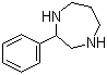 2-苯基-[1,4]二氮杂环庚烷分子结构 (CAS 105627-85-8)