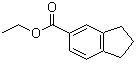 structure of CAS# 105640-11-7, 2,3-Dihydro-1H-indene-5-carboxylic acid ethyl ester;5-Indancarboxylic acid, ethyl ester; NSC 317013