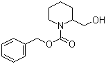 1-Cbz-2-hydroxymethylpiperidine molecular structure (CAS 105706-75-0)
