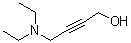4-(二乙基氨基)-2-丁炔-1-醇分子结构 (CAS 10575-25-4)