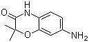 7-氨基-2,2-二甲基-2H-苯并[b][1,4]恶嗪-3(4H)-酮分子结构 (CAS 105807-83-8)