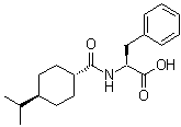 结构式 CAS# 105816-05-5, L-那格列奈