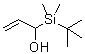 结构式 CAS# 105875-75-0, 1-[(叔丁基)二甲基硅烷基]-2-丙烯-1-醇