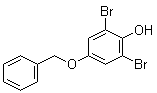 2,6-Dibromo-4-(phenylmethoxy)phenol molecular structure (CAS 105946-33-6)