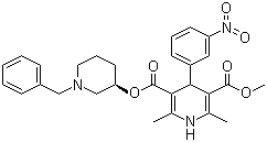 Benidipine molecular structure (CAS 105979-17-7)
