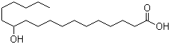 12-羟基硬脂酸分子结构 (CAS 106-14-9)