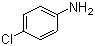 4-氯苯胺分子结构 (CAS 106-47-8)