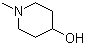 结构式 CAS# 106-52-5, 1-甲基-4-哌啶醇