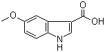 5-Methoxyindole-3-carboxaldehyde molecular structure (CAS 10601-19-1)