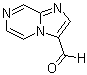 Imidazo[1,2-a]pyrazine-3-carboxaldehyde molecular structure (CAS 106012-58-2)