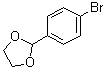 结构式 CAS# 10602-01-4, 4-溴苯甲醛乙二缩醛