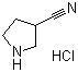 Pyrrolidine-3-carbonitrile hydrochloride molecular structure (CAS 10603-53-9)