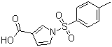 结构式 CAS# 106058-86-0, N-对甲苯磺酰基-3-吡咯甲酸