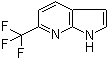 6-(三氟甲基)-1H-吡咯并[2,3-b]吡啶分子结构 (CAS 1060802-93-8)