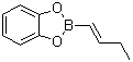2-(1E)-1-Buten-1-yl-1,3,2-benzodioxaborole molecular structure (CAS 106094-36-4)