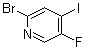 2-溴-5-氟-4-碘吡啶分子结构 (CAS 1061357-89-8)