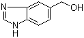 structure of CAS# 106429-29-2, 1H-Benzimidazol-5-ylmethanol;5-(Hydroxymethyl)-1H-benzimidazole