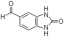 2,3-二氢-2-氧代-1H-苯并咪唑-5-甲醛分子结构 (CAS 106429-59-8)