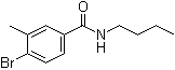 4-Bromo-N-butyl-3-methylbenzamide molecular structure (CAS 1065073-96-2)
