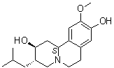 (2S,3S,11bS)-1,3,4,6,7,11b-Hexahydro-10-methoxy-3-(2-methylpropyl)-2H-benzo[a]quinolizine-2,9-diol molecular structure (CAS 1065193-41-0)