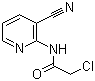 2-Chloro-N-(3-cyano-2-pyridinyl)acetamide molecular structure (CAS 1065483-86-4)