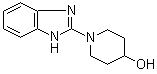 结构式 CAS# 1065484-16-3, 1-(1H-苯并咪唑-2-基)-4-哌啶醇