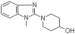 1-(1-Methyl-1H-benzimidazol-2-yl)-4-piperidinol molecular structure (CAS 1065484-44-7)