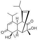 3,10-Dihydroxy-5,11-dielmenthadiene-4,9-dione molecular structure (CAS 106623-23-8)