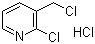 structure of CAS# 106651-82-5, 2-Chloro-3-chloromethylpyridine hydrochloride