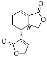 trans-4-(2,5-Dihydro-2-oxo-3-furanyl)-3a,4,5,6-tetrahydro-1(3H)-isobenzofuranone molecular structure (CAS 106750-00-9)