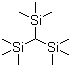structure of CAS# 1068-69-5, Tris(trimethylsilyl)methane;Methylidynetris[trimethylsilane]; 1,1',1''-Methylidynetris[1,1,1-trimethylsilane]